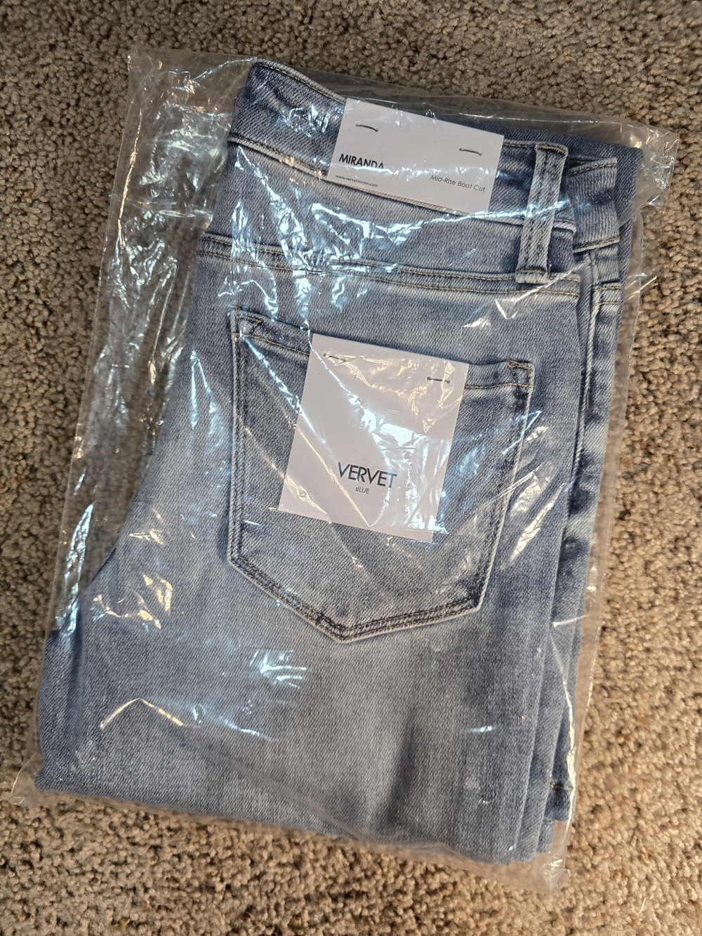 NWT Vervet by Flying Monkey "Miranda" Mid Rise Bootcut Jeans - Size 25/2 - Picture 7 of 10